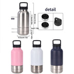 Portable Dog Water Bottle with Bowl - Insulated & Leak-Proof