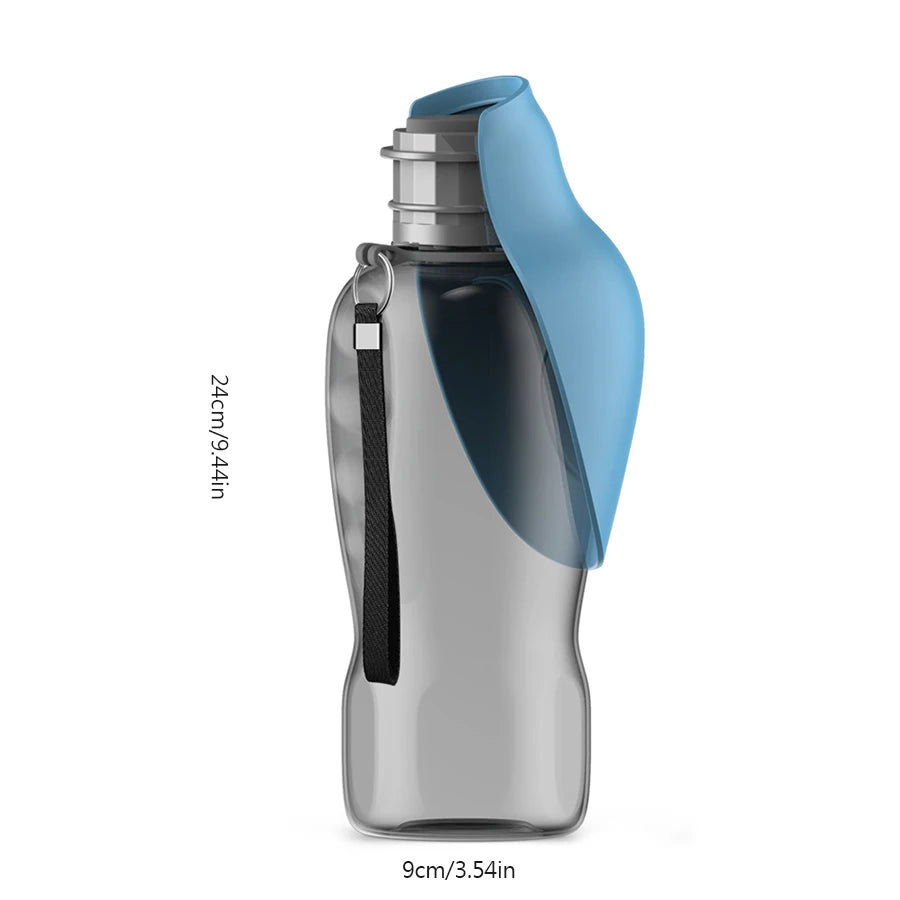 Foldable Dog Water Bottle - Leaf Shape Travel Cup