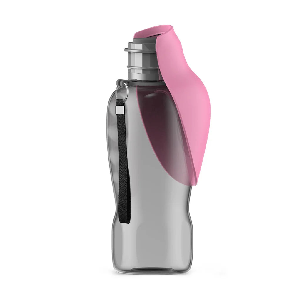 Foldable Dog Water Bottle - Leaf Shape Travel Cup