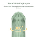 360° Cleaning Finger Toothbrush, Food Grade Silicone