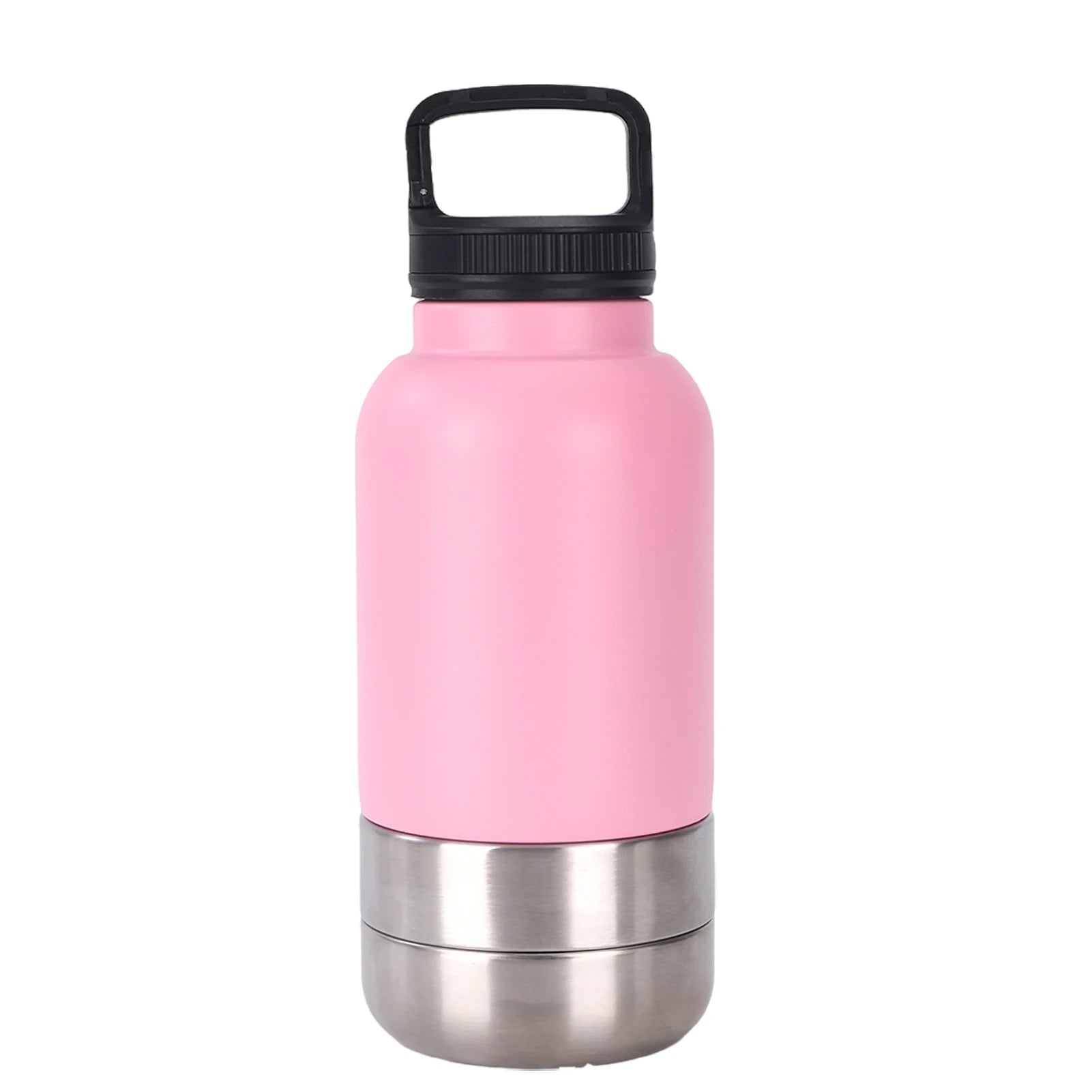 Portable Dog Water Bottle with Bowl - Insulated & Leak-Proof