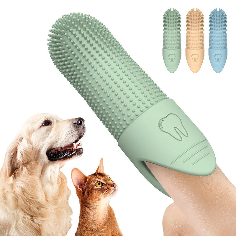 360° Cleaning Finger Toothbrush, Food Grade Silicone