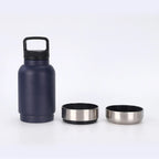 Portable Dog Water Bottle with Bowl - Insulated & Leak-Proof