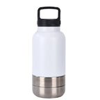 Portable Dog Water Bottle with Bowl - Insulated & Leak-Proof