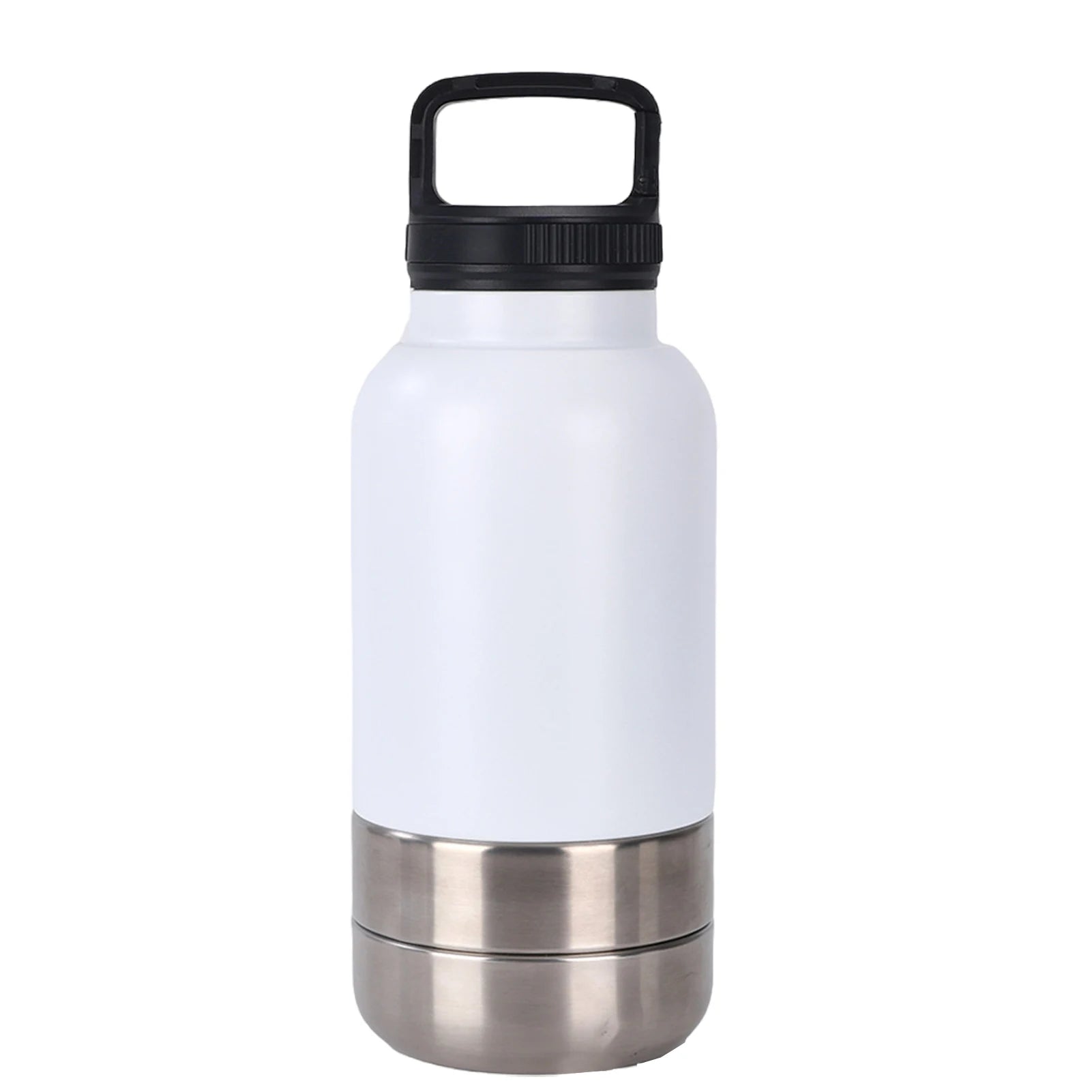 Portable Dog Water Bottle with Bowl - Insulated & Leak-Proof