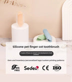 360° Cleaning Finger Toothbrush, Food Grade Silicone