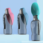 Foldable Dog Water Bottle - Leaf Shape Travel Cup