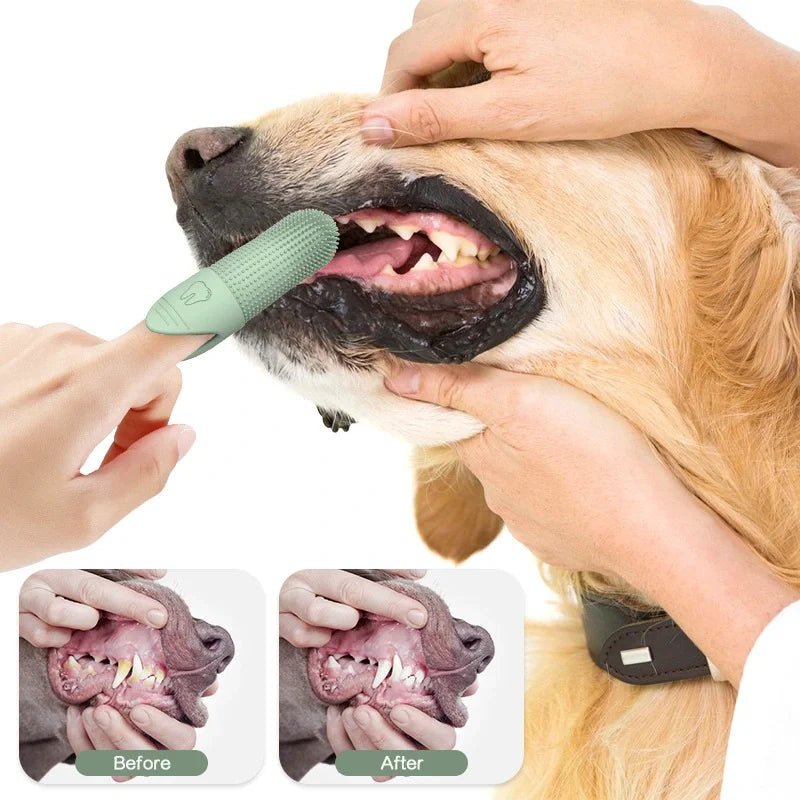 360° Cleaning Finger Toothbrush, Food Grade Silicone
