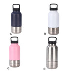 Portable Dog Water Bottle with Bowl - Insulated & Leak-Proof